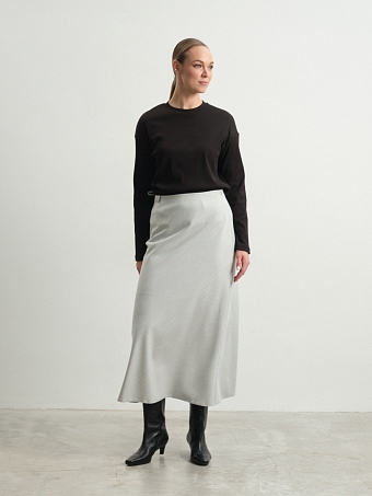 Светло-серая юбка Anemone