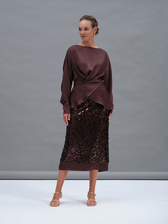 Двойная юбка Gaia