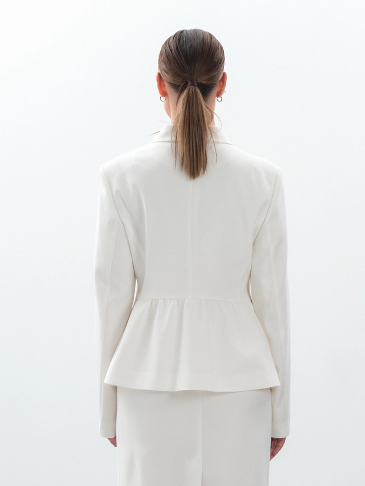 Жакет с баской lady in white