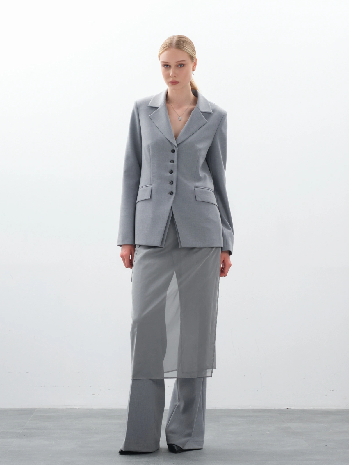 Юбка из органзы subtext