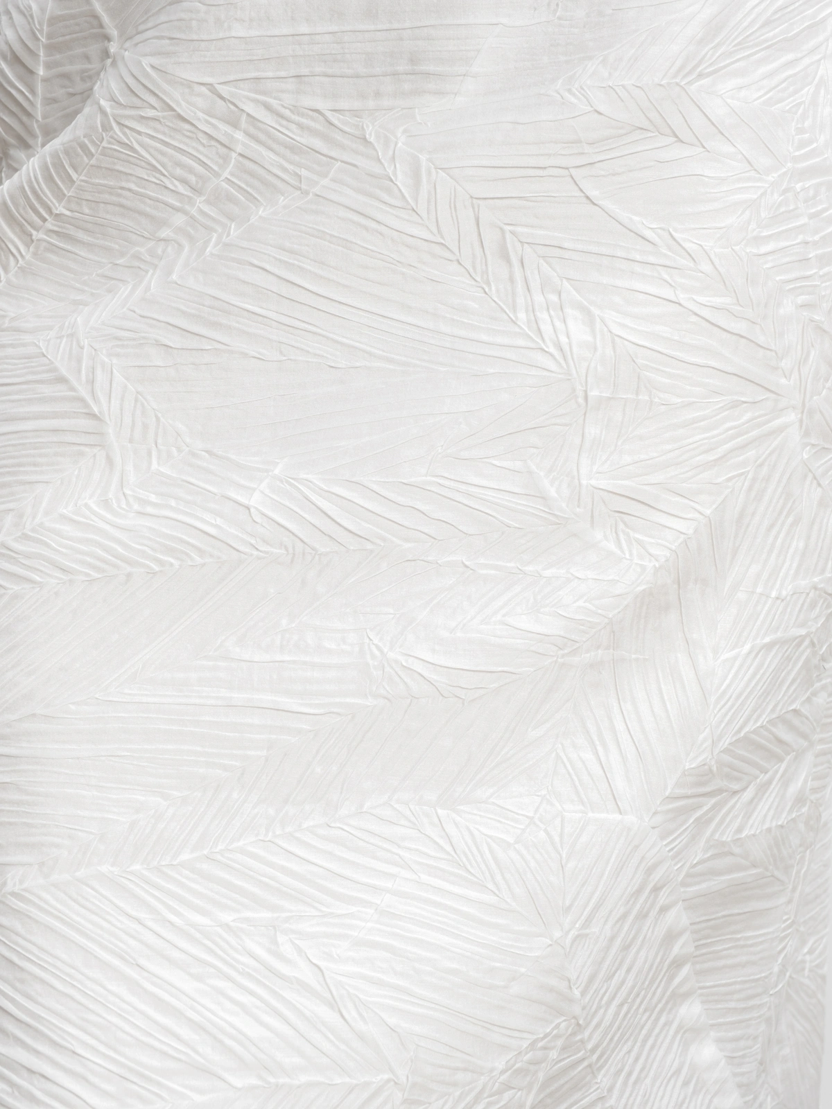 Белая блуза из жатой ткани