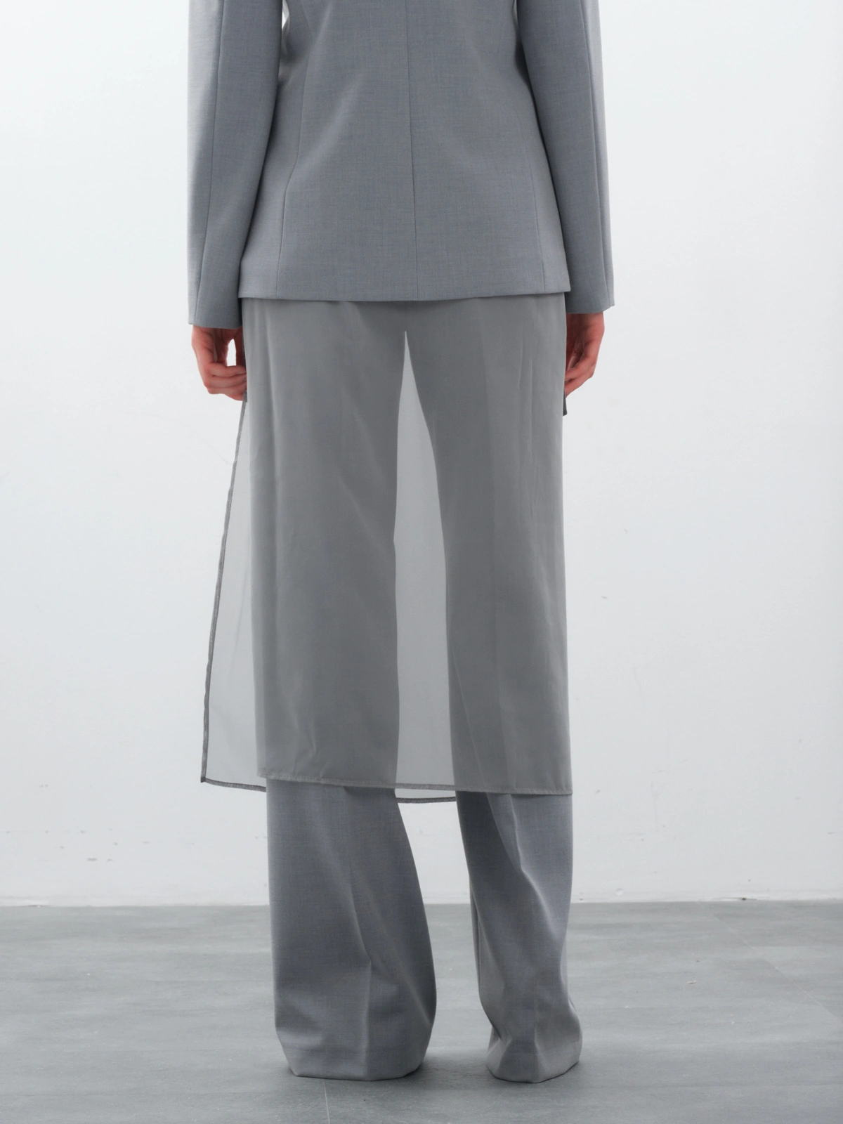 Юбка из органзы subtext