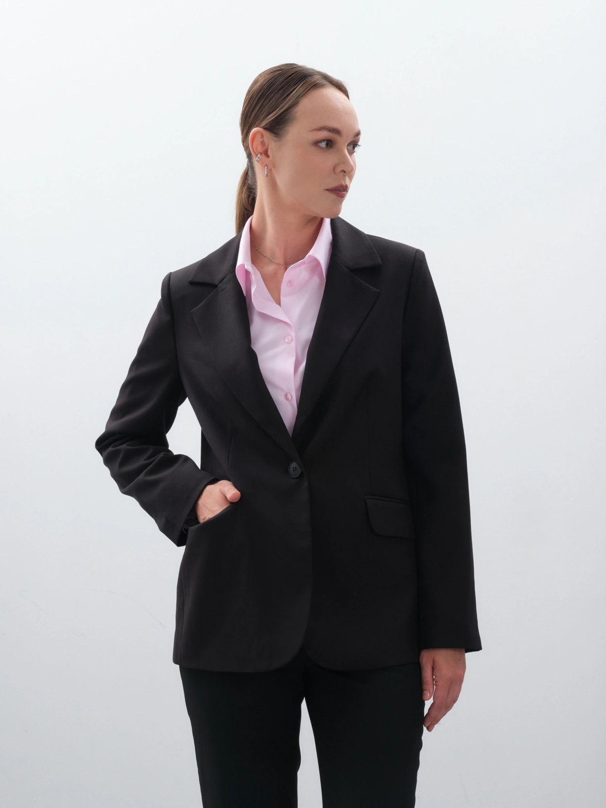 Жакет классический черный