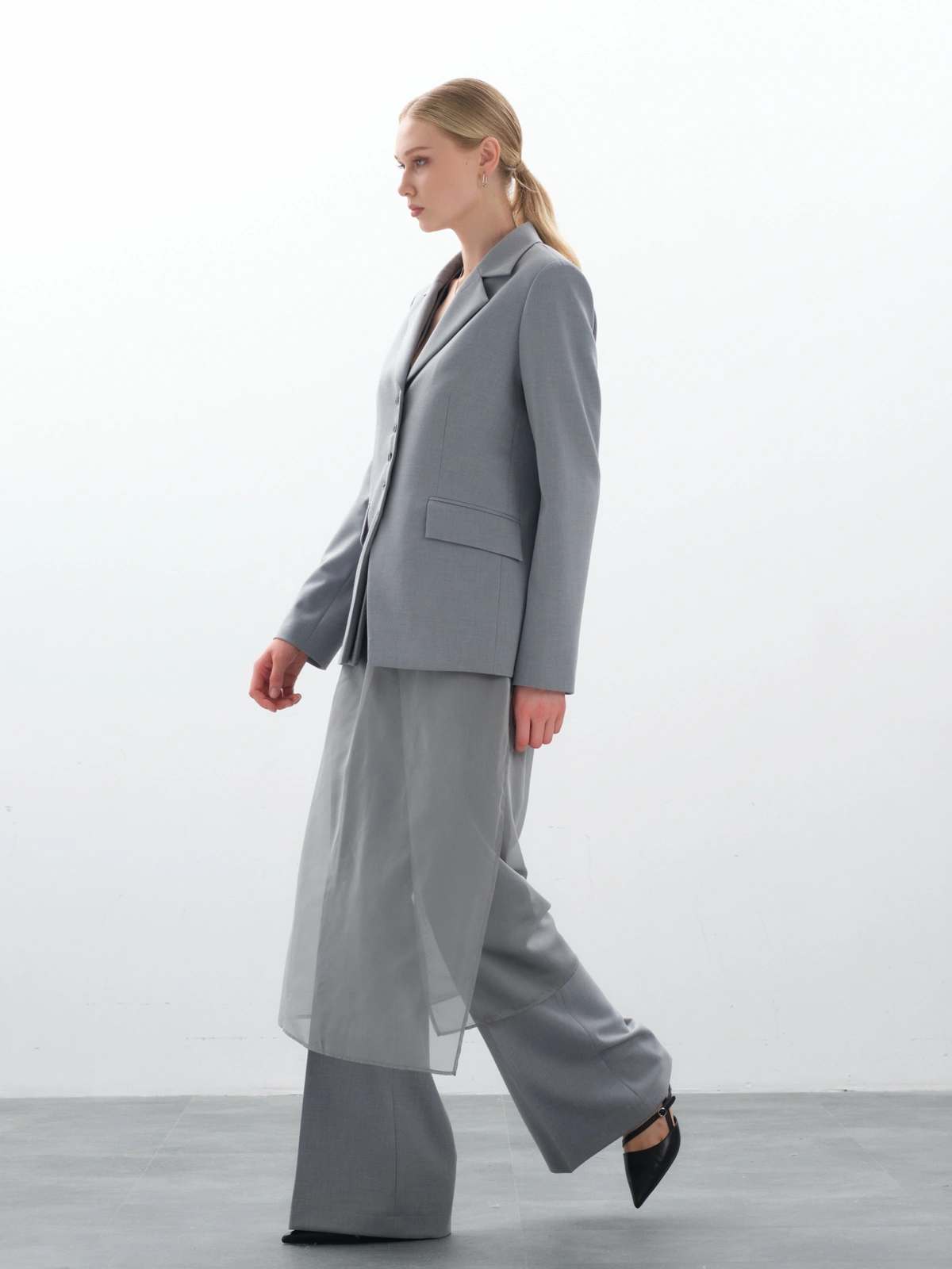 Юбка из органзы subtext