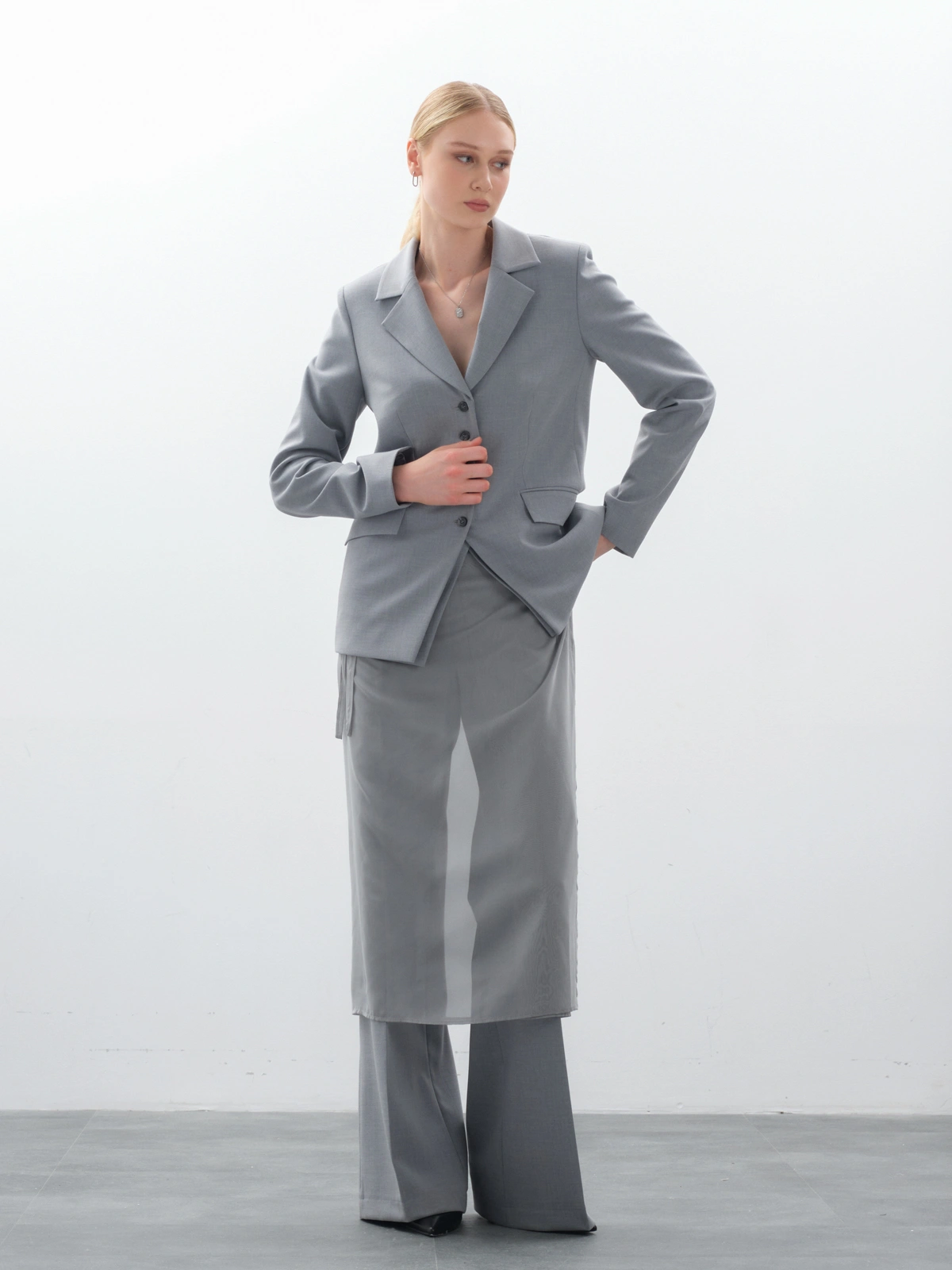 Юбка из органзы subtext