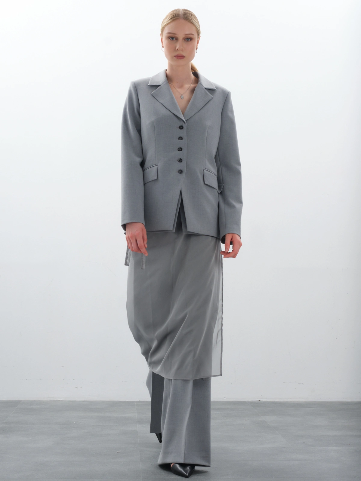 Юбка из органзы subtext