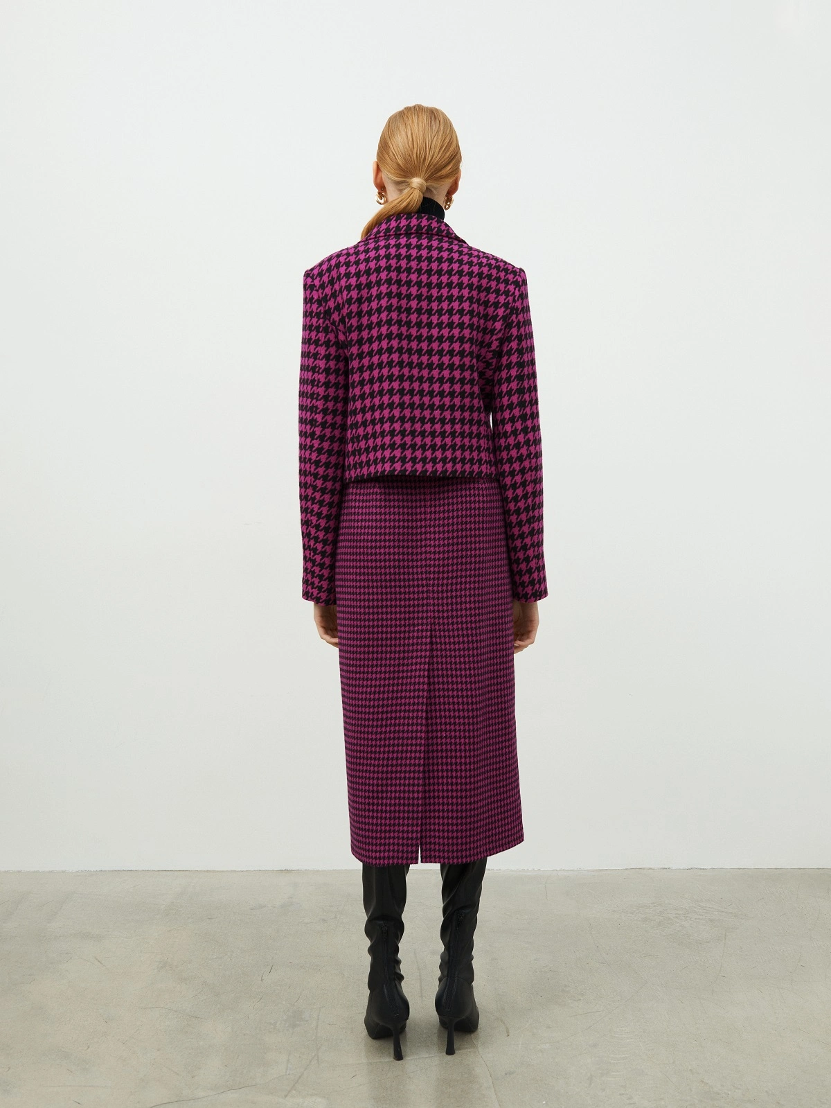 Юбка карандаш фуксия