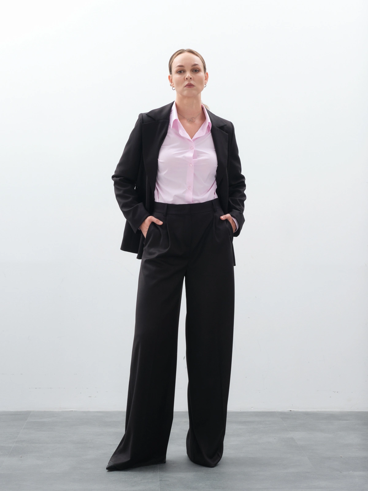 Жакет классический черный