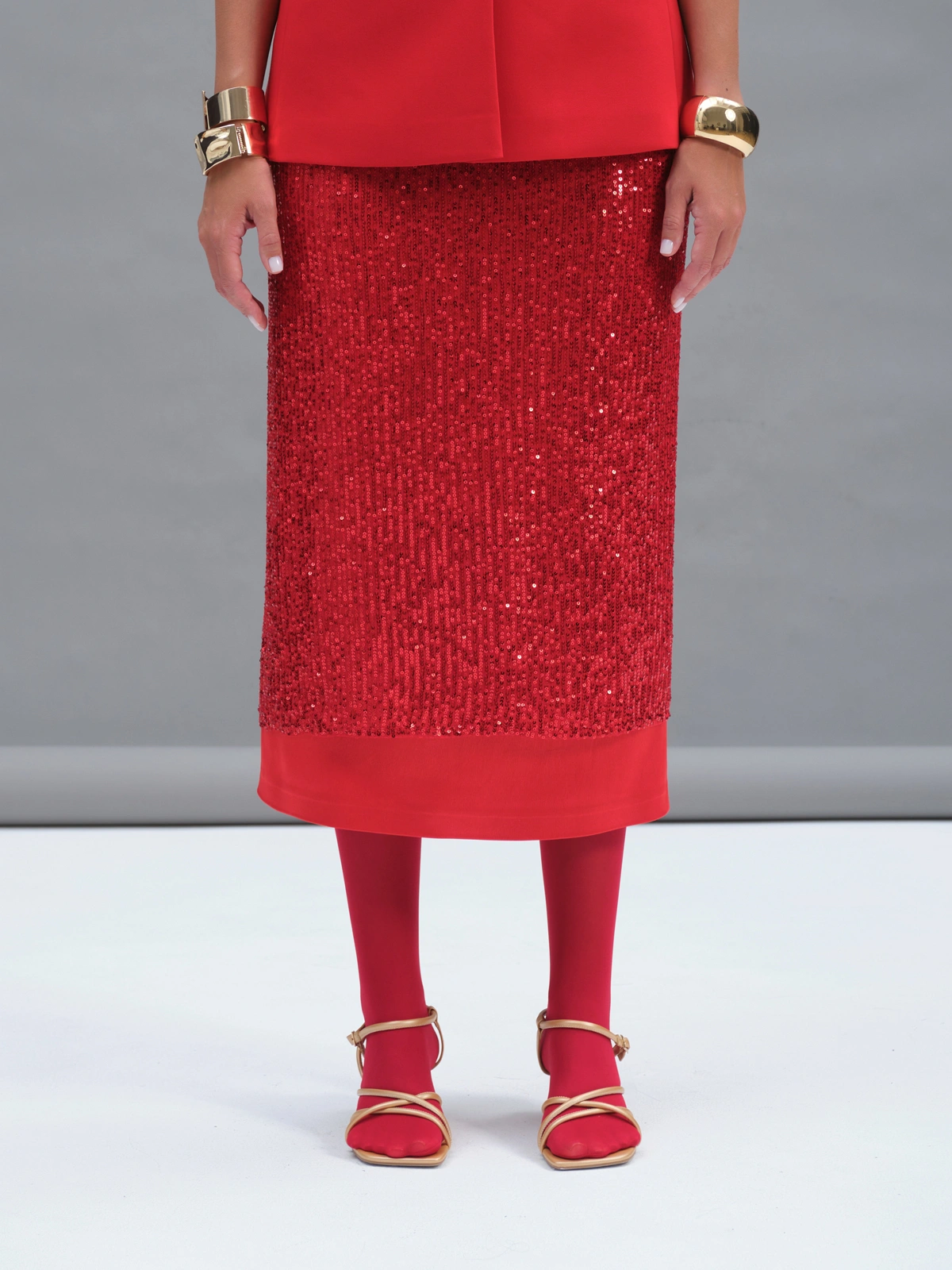 Двойная юбка Cupid