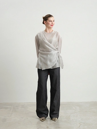 Черные брюки из денима Serenity