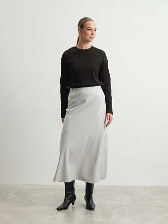 Светло-серая юбка Anemone