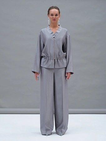 Серебряные брюки Selene