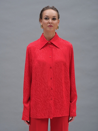 Жаккардовая блуза Andromeda