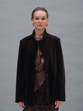 Бархатный жакет Calliope